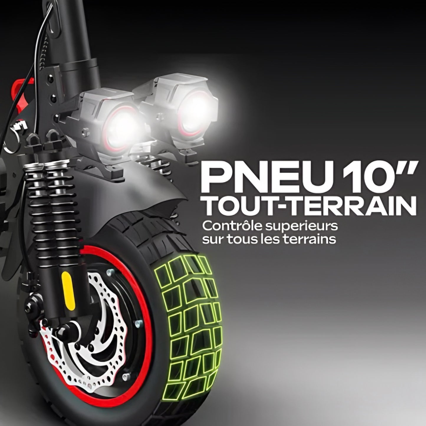 Trottinette électrique Ecross Duo II